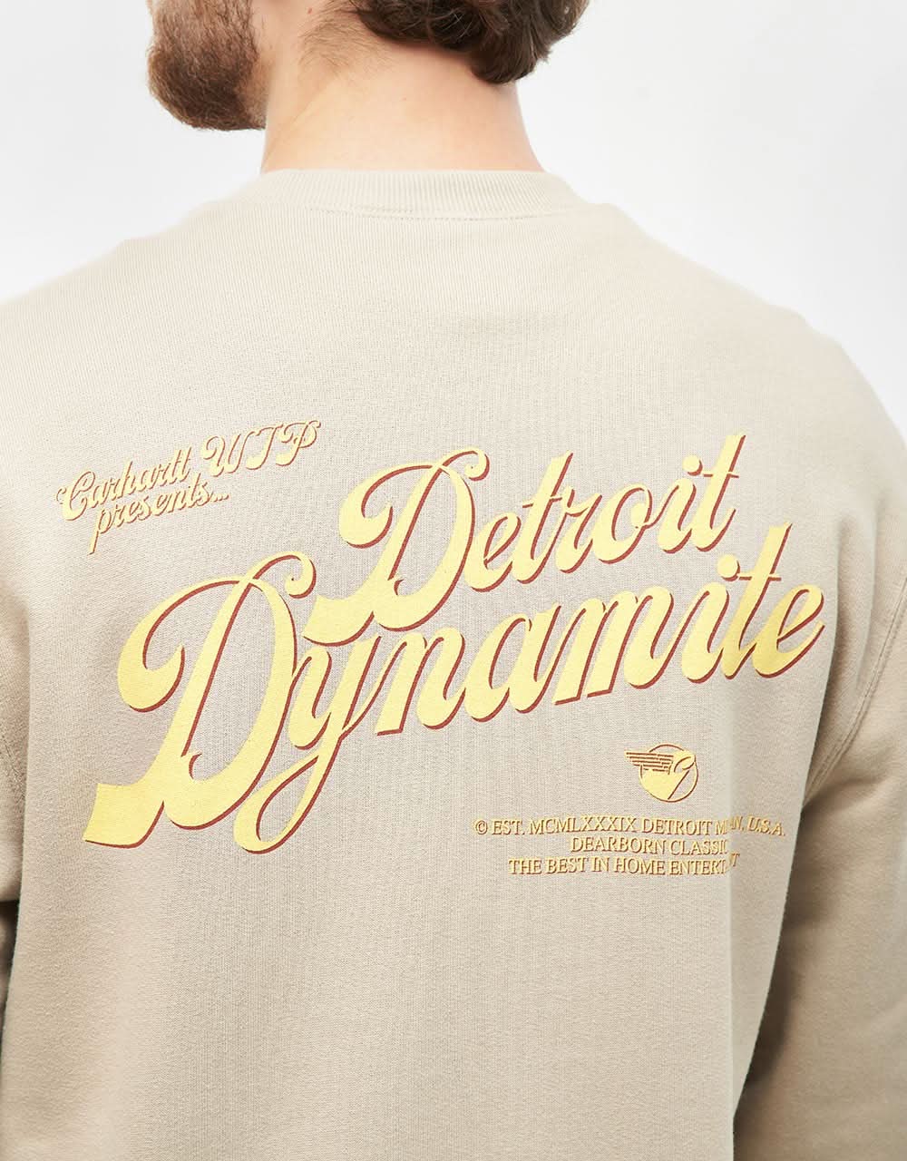 Carhartt WIP Greatest Flicks Sweatshirt - Fleue De Sel - Image 3