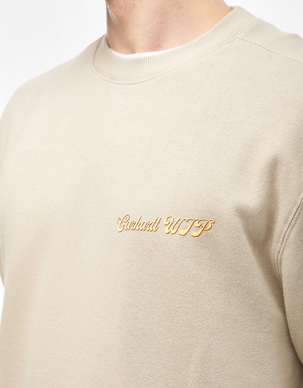Carhartt WIP Greatest Flicks Sweatshirt - Fleue De Sel - Image 4