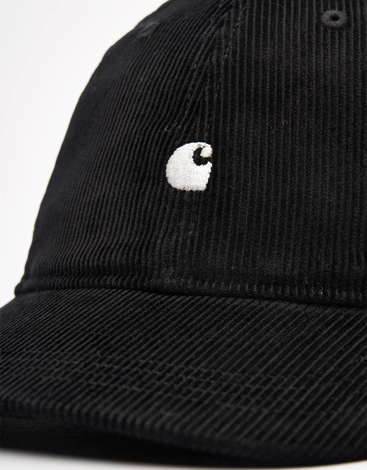 Carhartt WIP Harlem Cap - Black/Wax - Image 3
