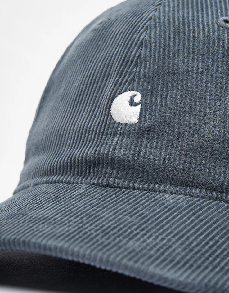 Carhartt WIP Harlem Cap - Cozy Blue/Wax - Image 2