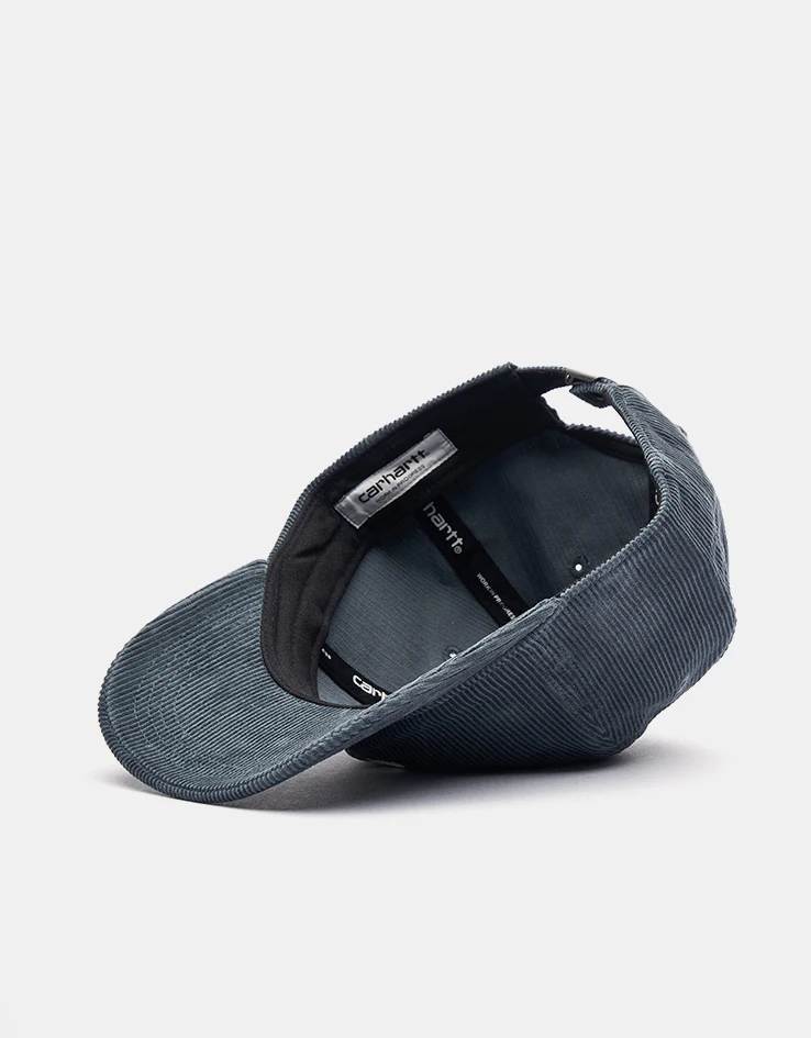 Carhartt WIP Harlem Cap - Cozy Blue/Wax - Image 5