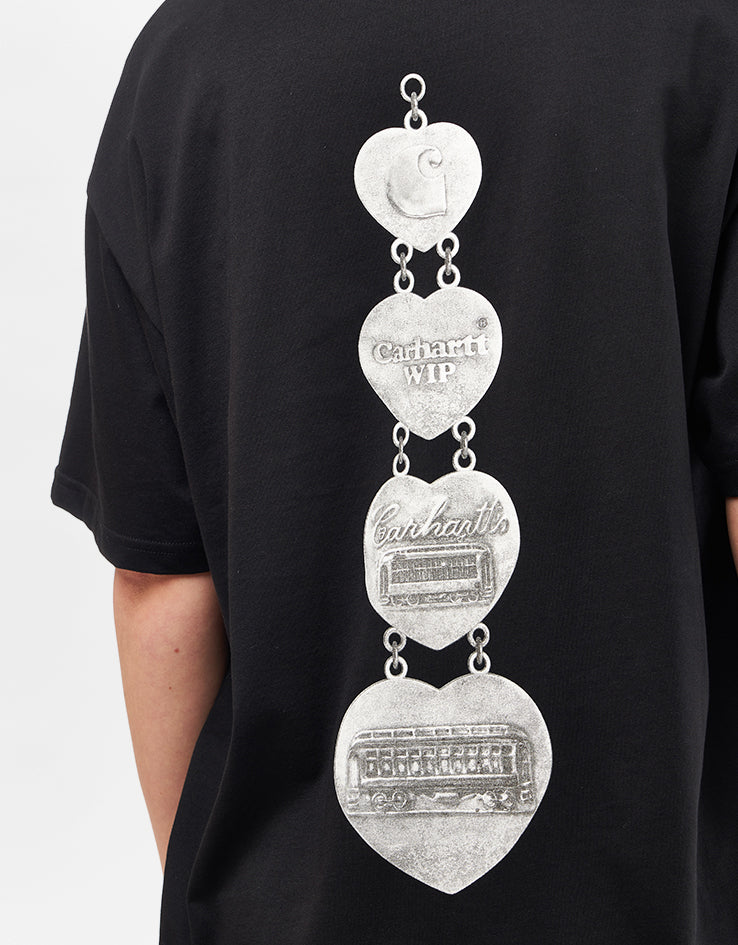 Carhartt WIP Hartt Chain T-Shirt - Black - Image 10