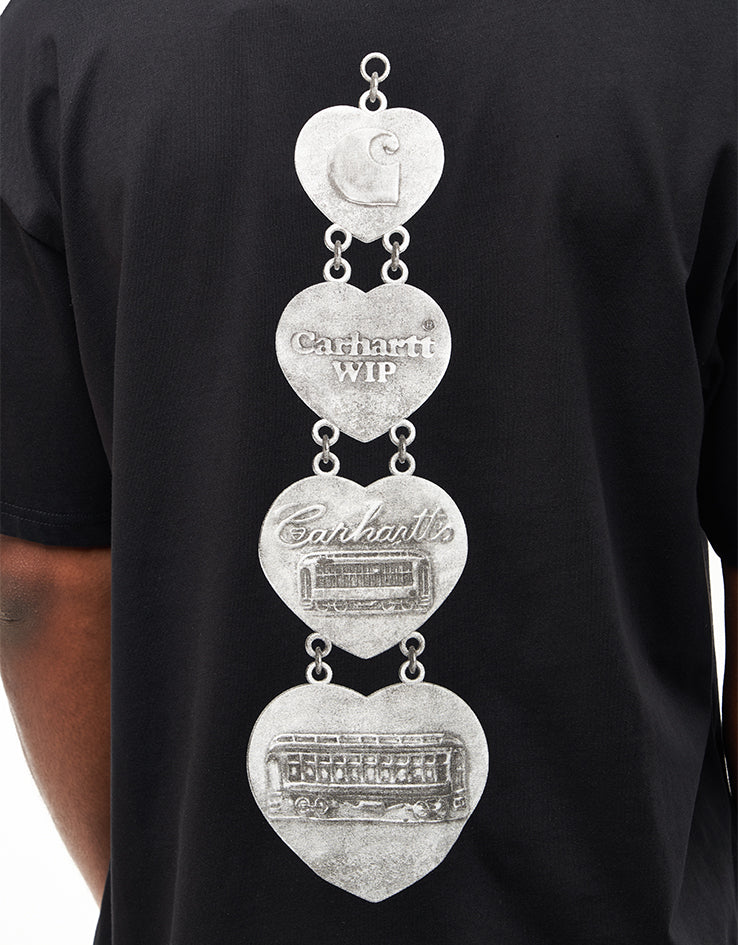 Carhartt WIP Hartt Chain T-Shirt - Black - Image 3