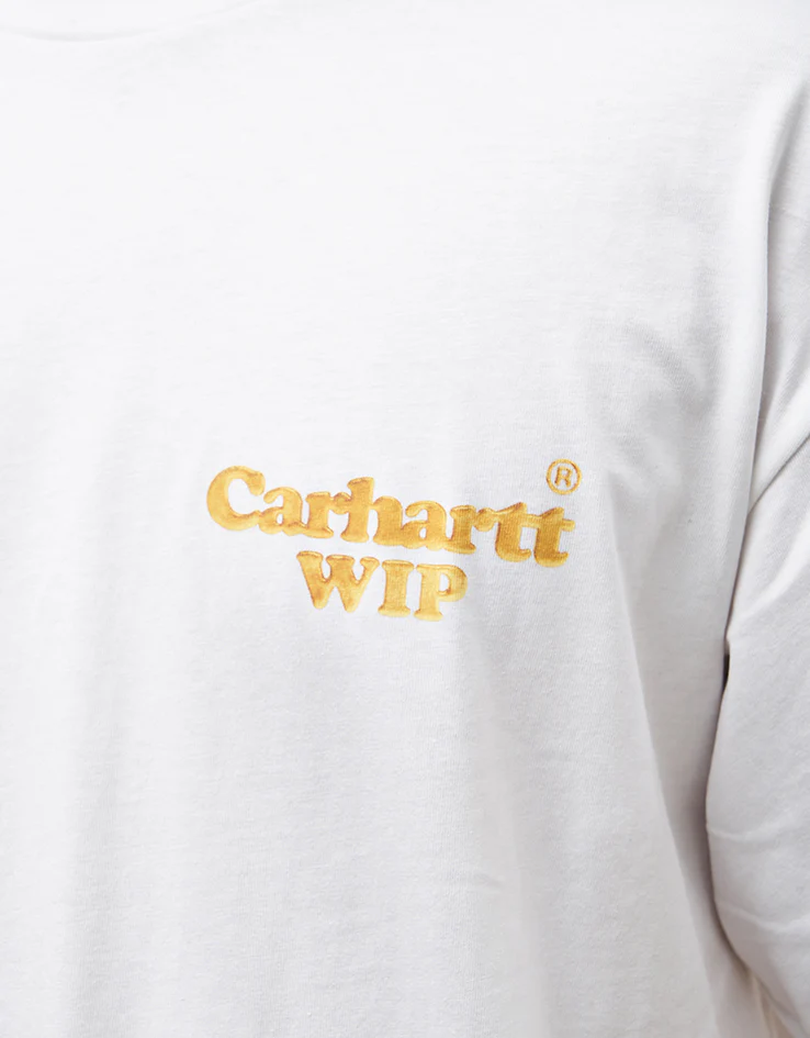 Carhartt WIP Hartt Chain T-Shirt - White - Image 4