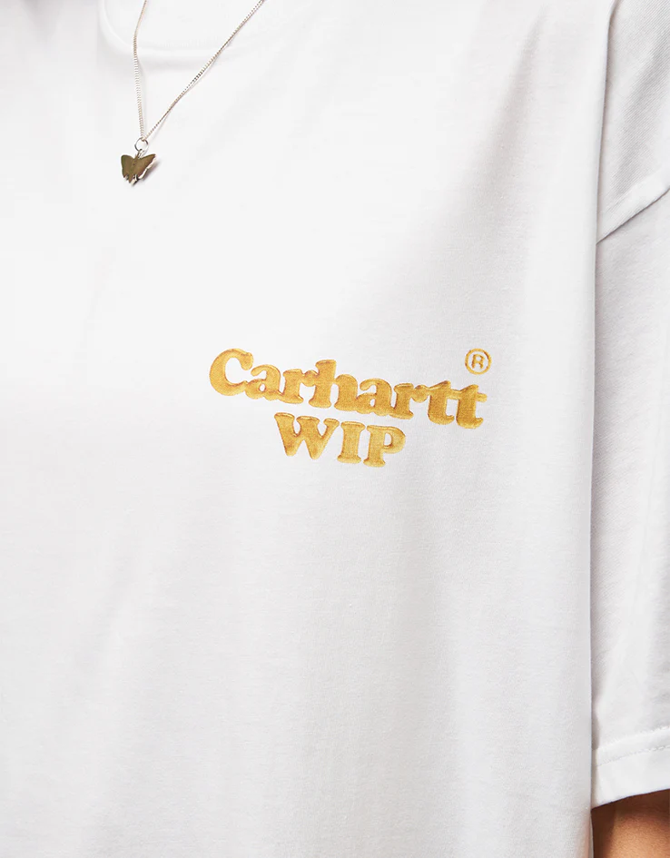 Carhartt WIP Hartt Chain T-Shirt - White - Image 7