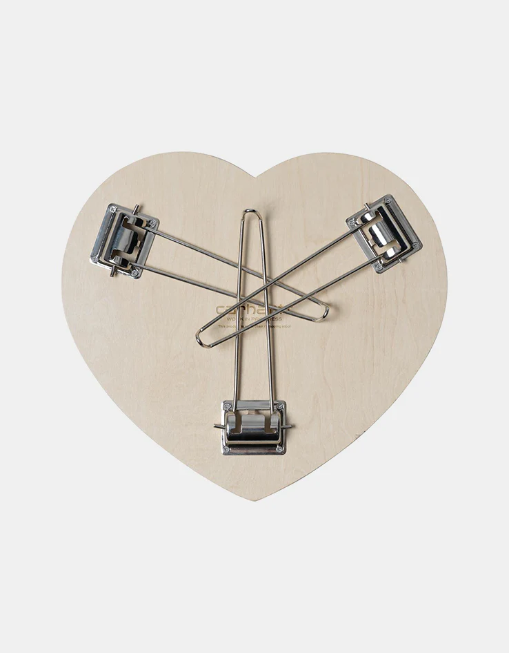 Carhartt WIP Heart Folding Table - Scarlet/White - Image 2