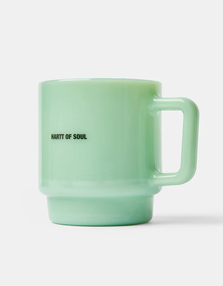 Carhartt WIP Heart Glass Mug - Jade - Image 3