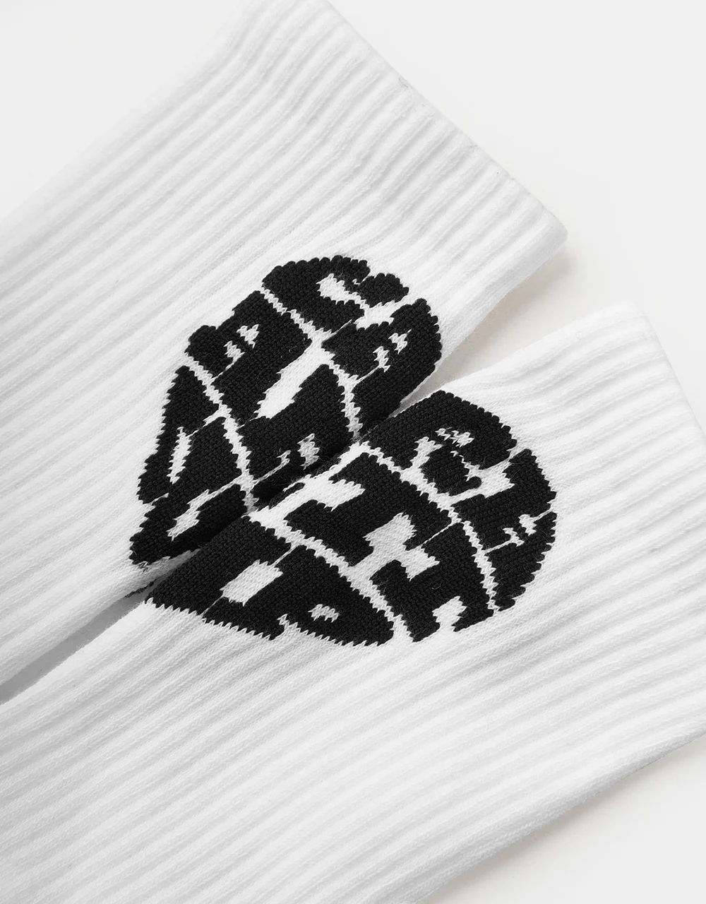 Carhartt WIP Heartbreaker Socks - White/Black - Image 5