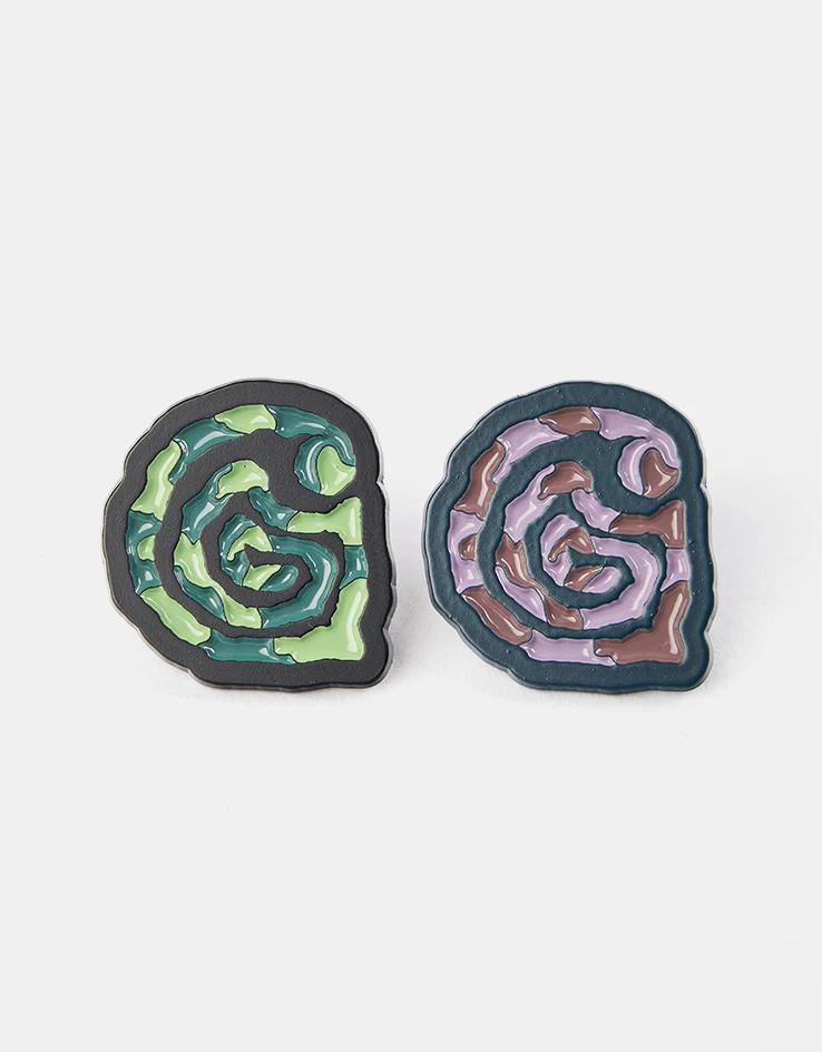 Carhartt WIP Helix Pin Padges - Multi - Image 2