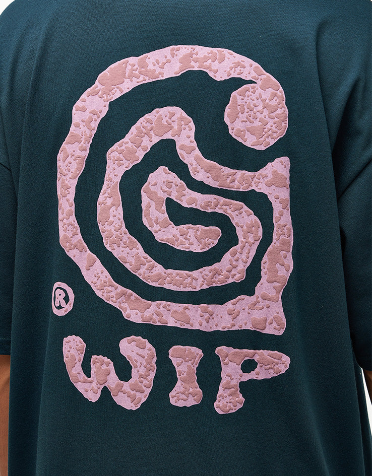 Carhartt WIP Helix T-Shirt - Deep Lagoon - Image 3