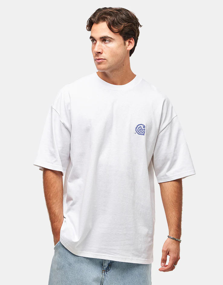 Carhartt WIP Helix T-Shirt - White - Image 2