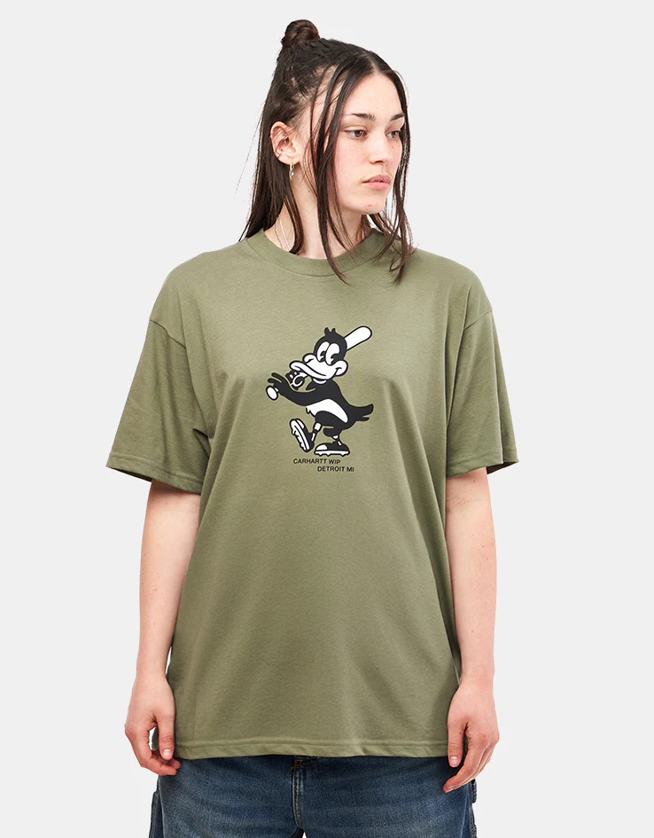 Carhartt WIP Home Run T-Shirt - Dollar Green - Image 4