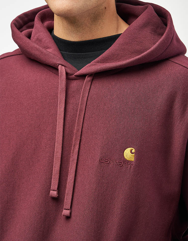 Carhartt WIP Hooded American Script Sweatshirt - Rondo - Image 3