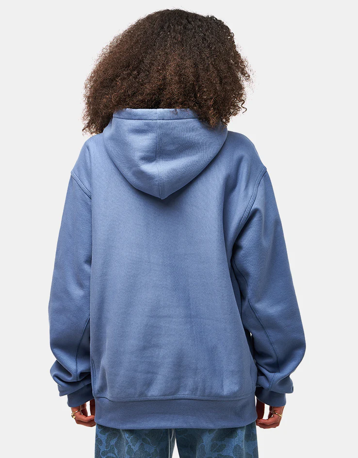 Carhartt WIP Hooded American Script Sweatshirt - Sorrent - Image 5