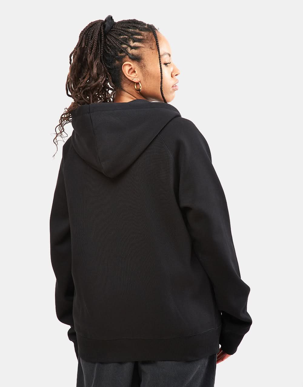 Carhartt WIP Hooded Chase Jacket - Black/Gold - Image 9