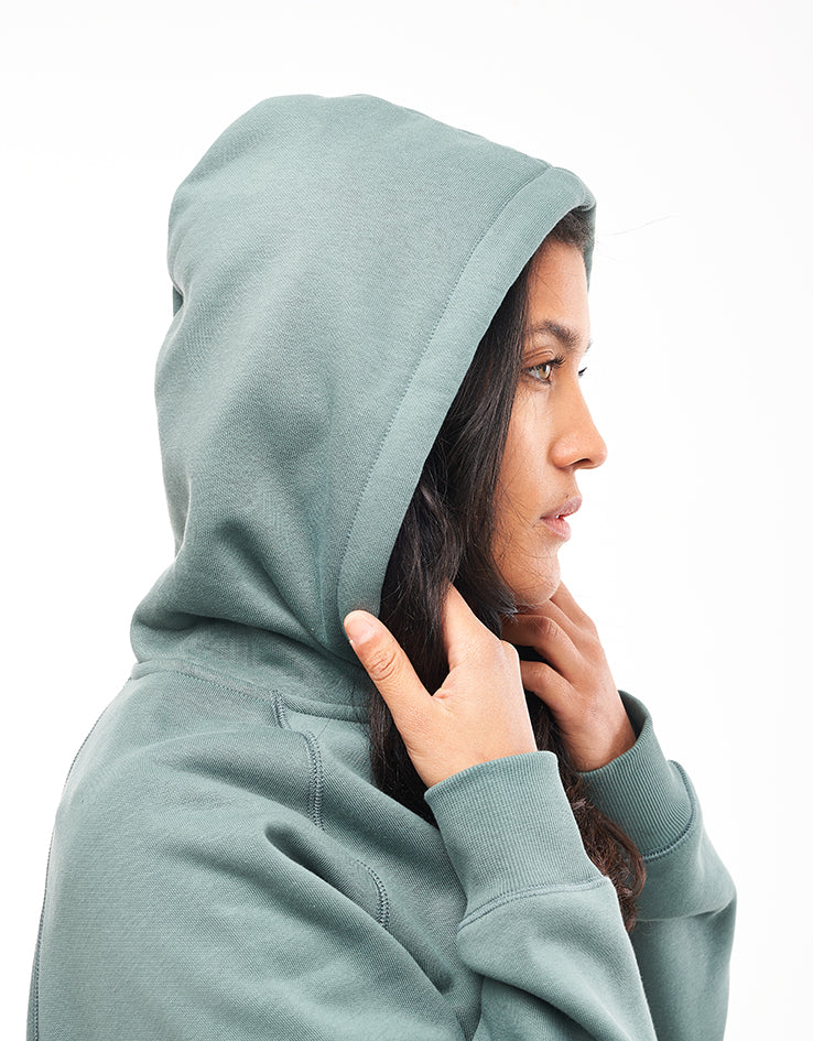 Carhartt WIP Hooded Chase Jacket - Silver Pine/Gold - Image 12