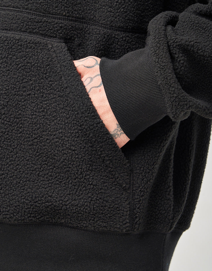Carhartt WIP Hooded Helix Sweatshirt - Black/Porphyry - Image 5