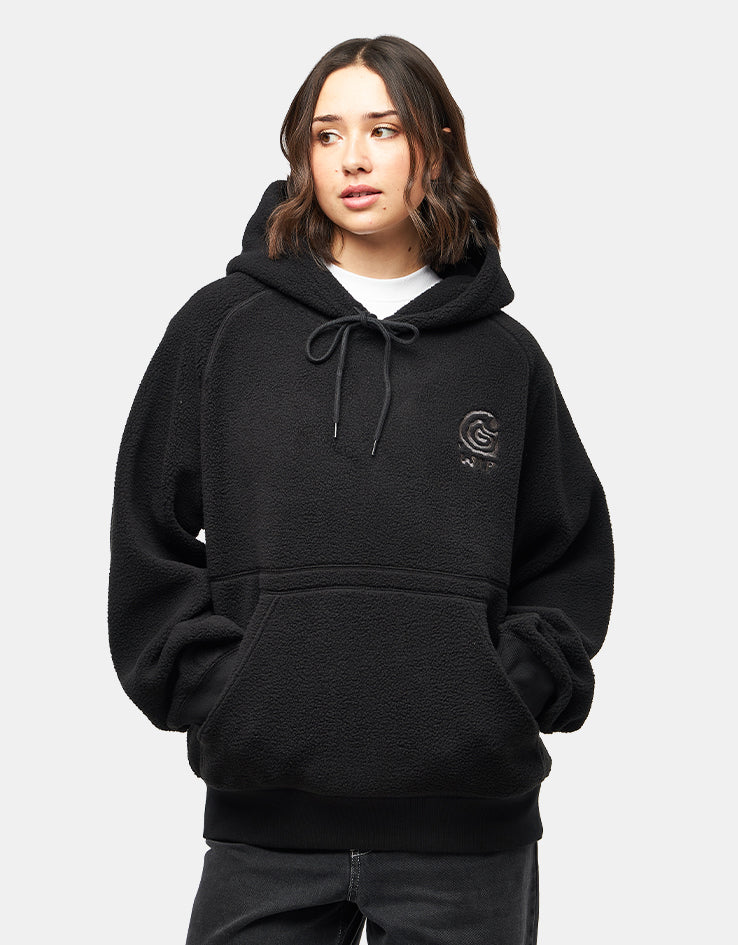 Carhartt WIP Hooded Helix Sweatshirt - Black/Porphyry - Image 7