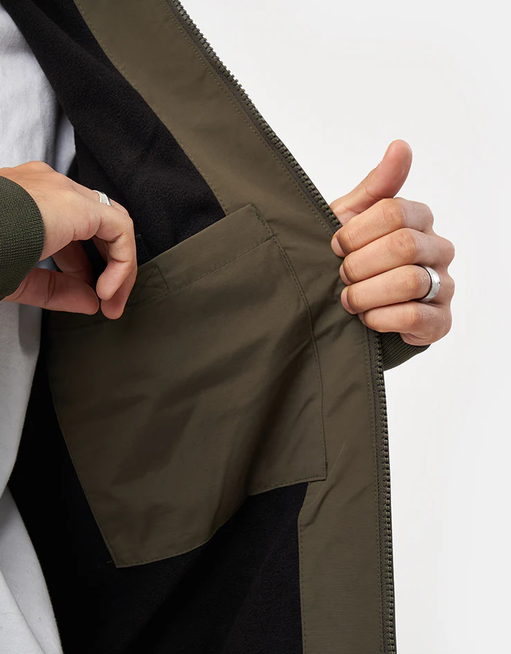 Carhartt WIP Hooded Sail Jacket - Cypress/Black - Image 6