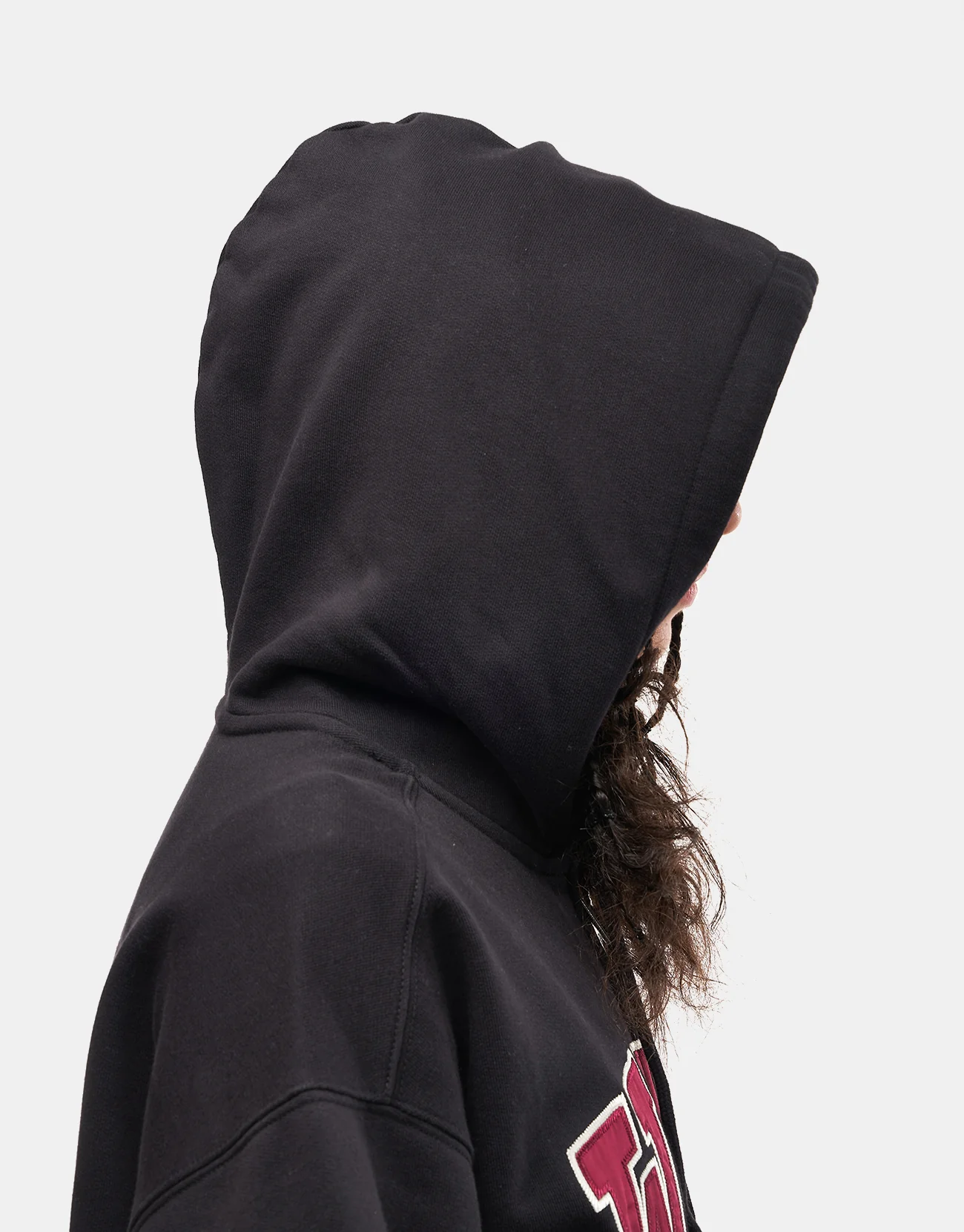 Carhartt WIP Hooded WIP Sweatshirt Jacket - Black (Stone Washed) - Image 13
