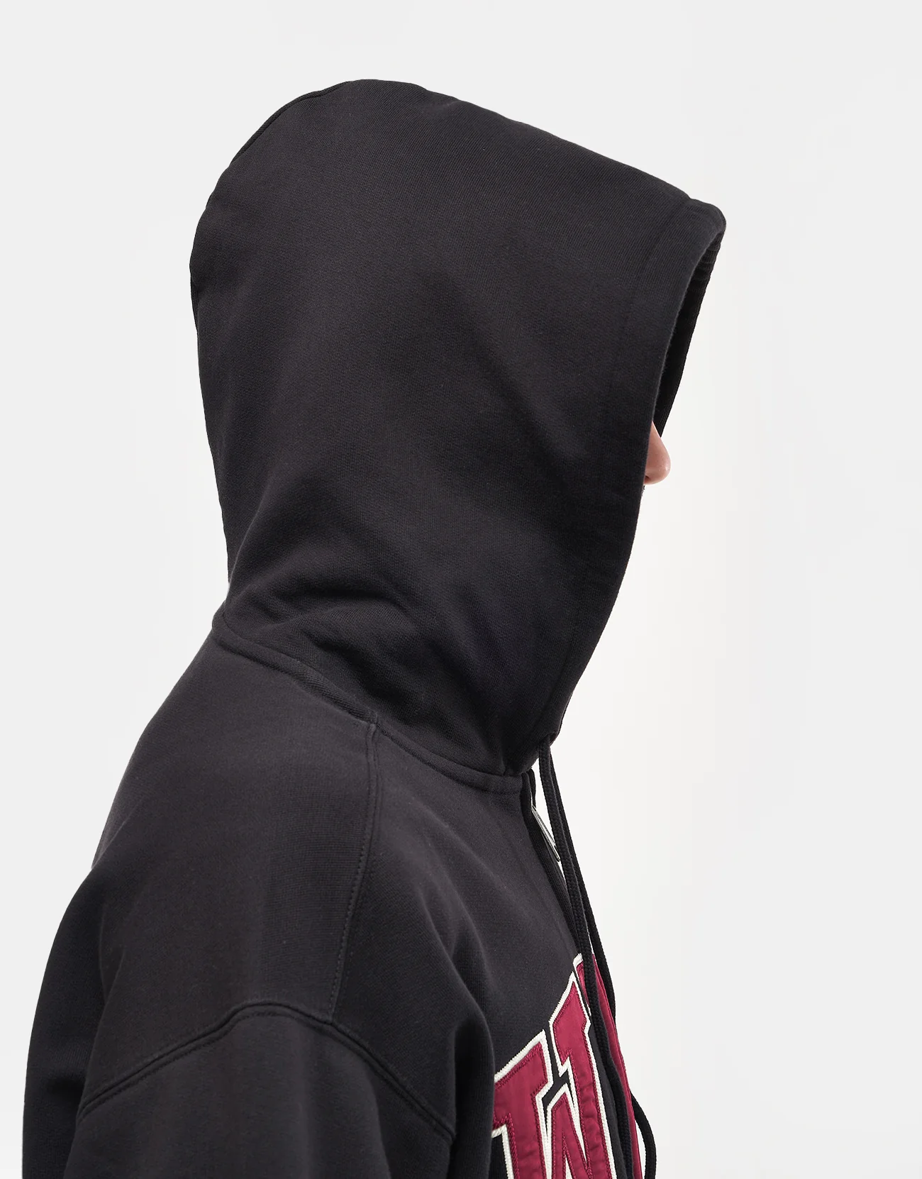 Carhartt WIP Hooded WIP Sweatshirt Jacket - Black (Stone Washed) - Image 5