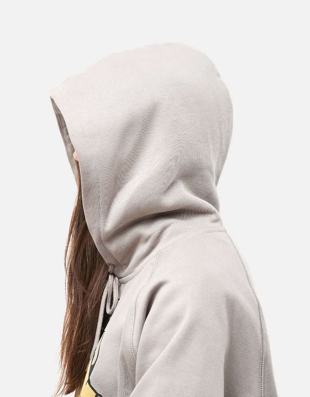 Carhartt WIP Hooded Yute Sweatshirt - Misty Grey - Image 8