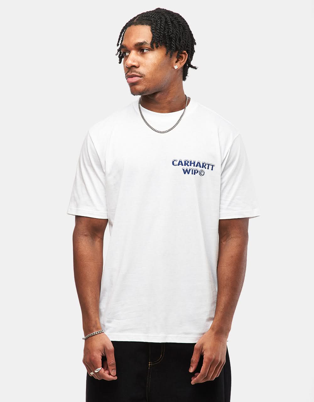 Carhartt WIP Ice T-Shirt - White - Image 2