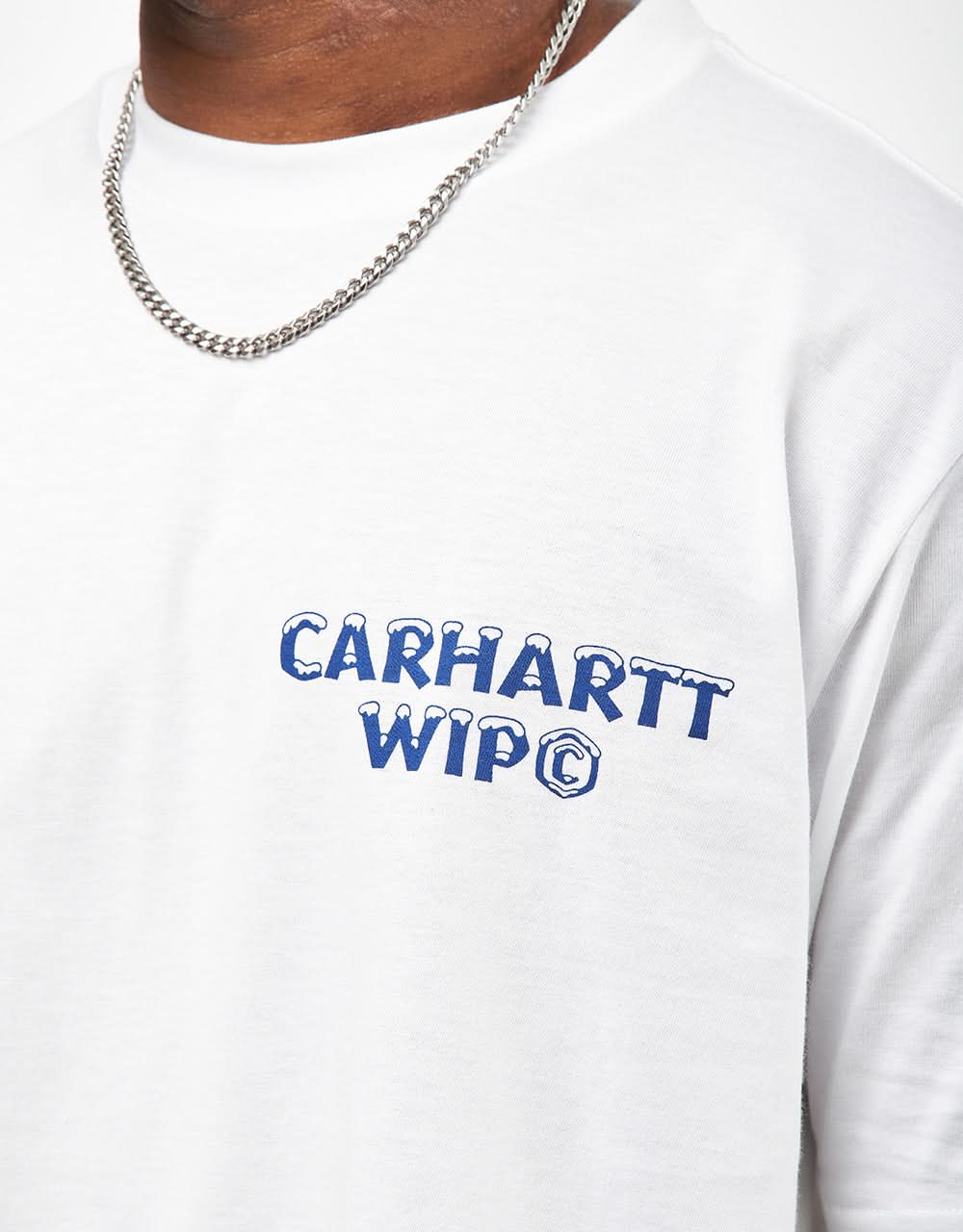 Carhartt WIP Ice T-Shirt - White - Image 4