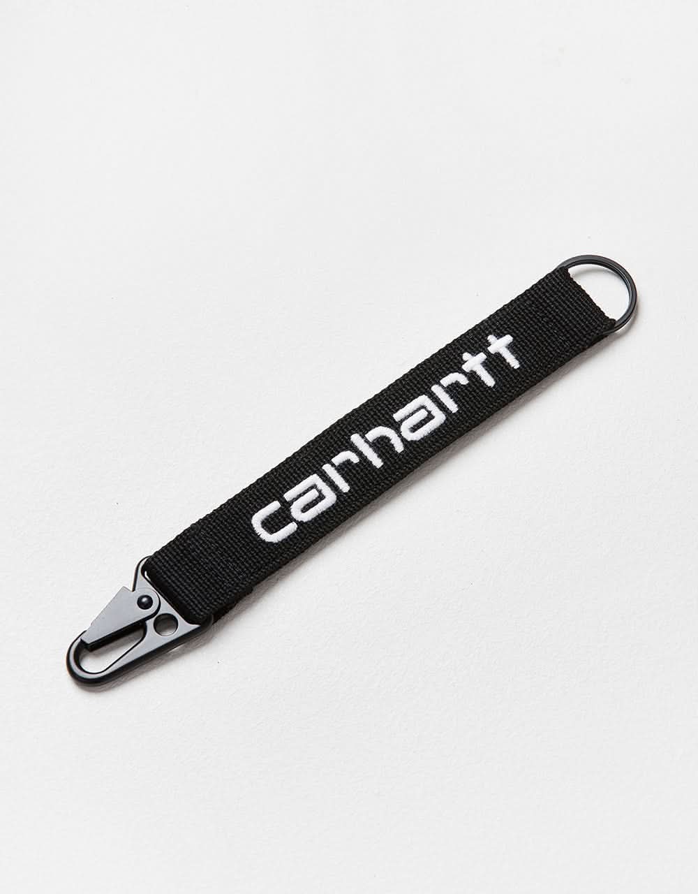 Carhartt WIP Jaden Keyholder - Black/White - Image 2