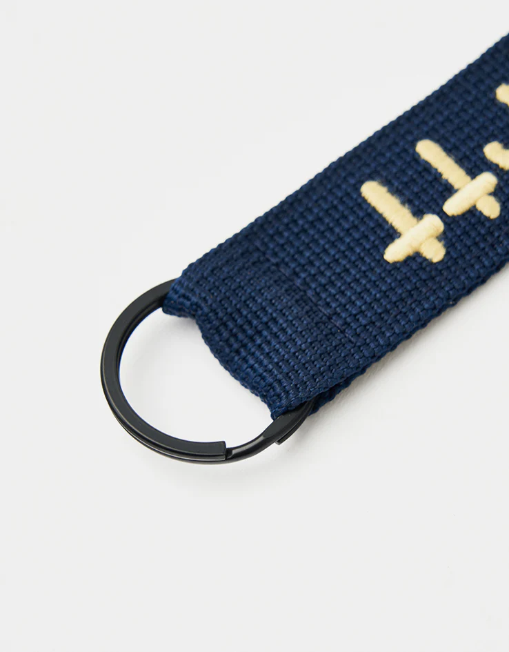 Carhartt WIP Jaden Keyholder - Ink/Air Yellow - Image 4