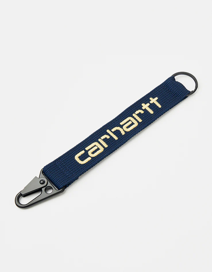 Carhartt WIP Jaden Keyholder - Ink/Air Yellow - Image 5