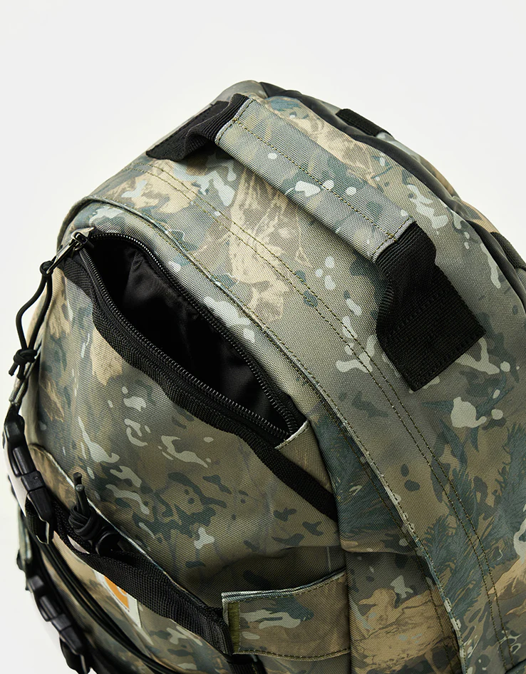 Carhartt WIP Kickflip Backpack - Camo Combi, Green - Image 5