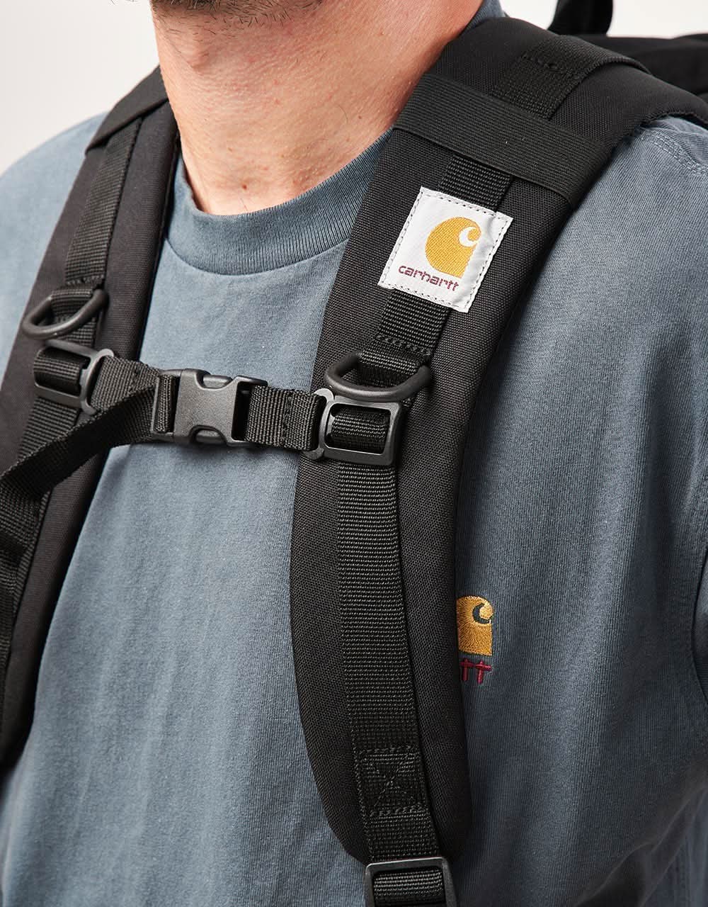 Carhartt WIP Kickflip Backpack - Black - Image 10