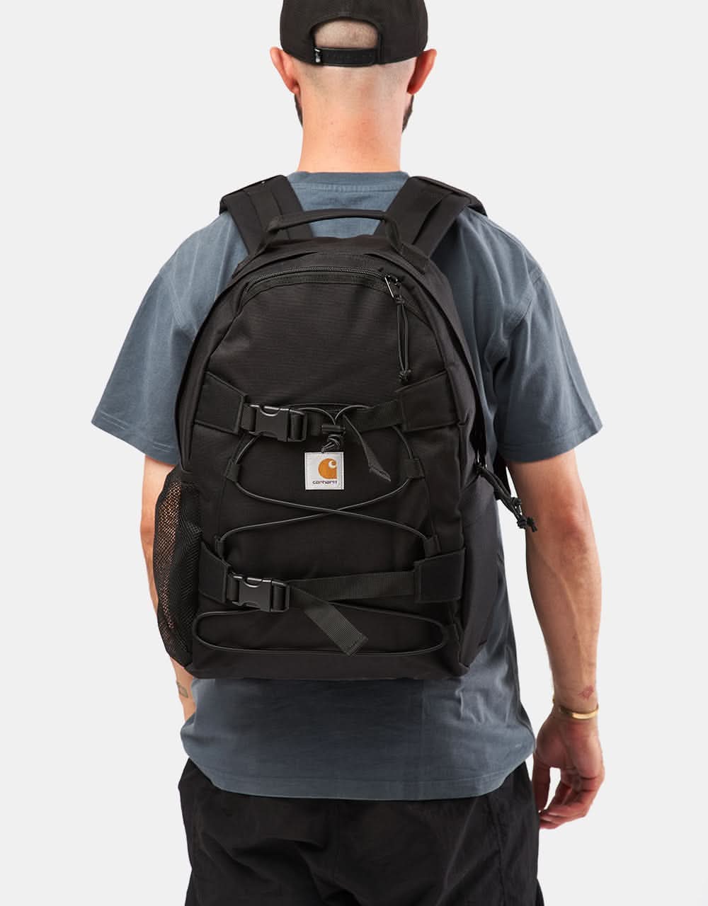 Carhartt WIP Kickflip Backpack - Black - Image 2