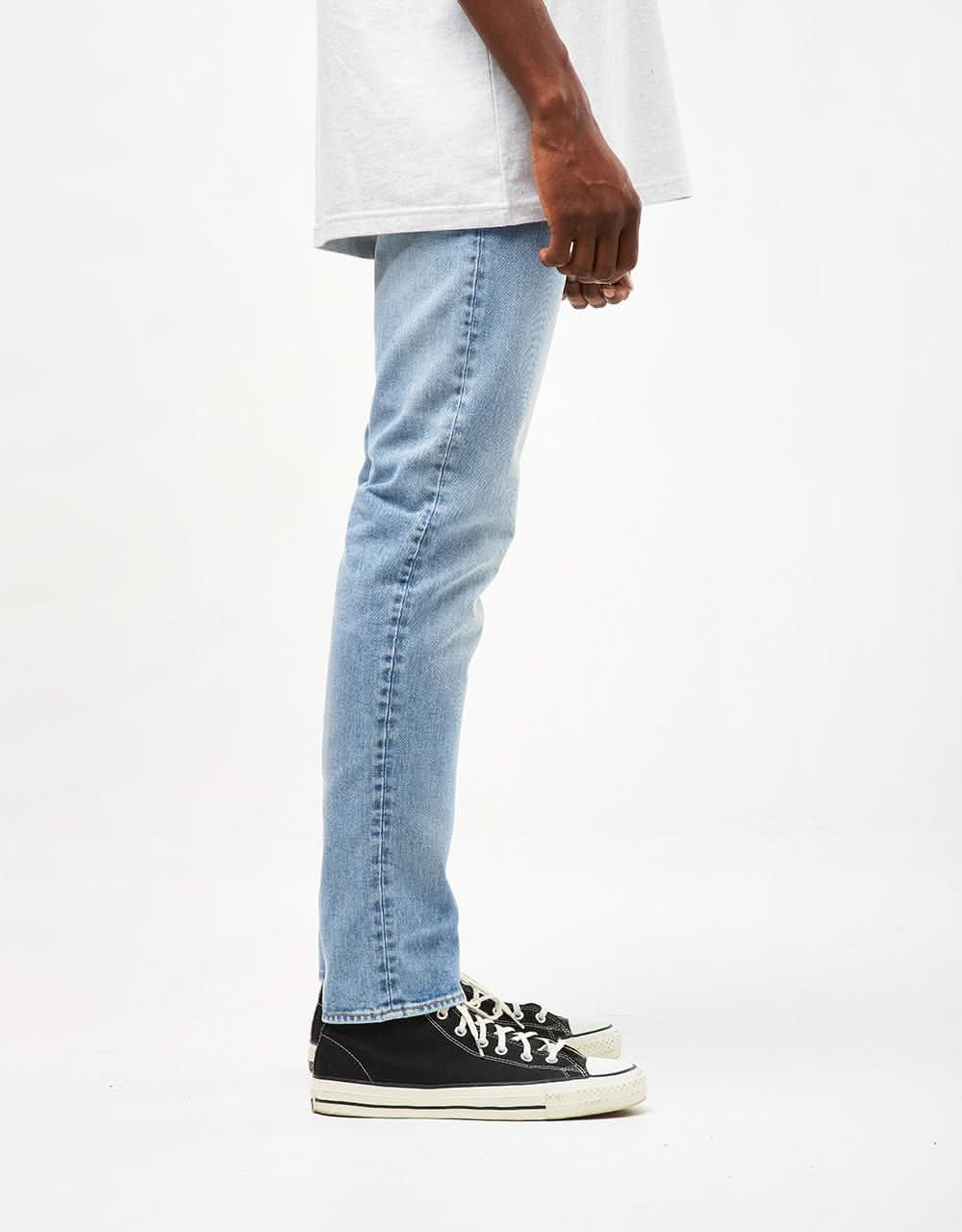 Carhartt WIP Klondike Pant - Blue (Light Used Wash) - Image 4