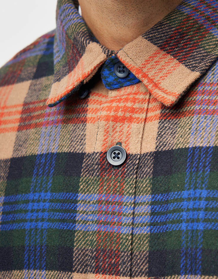 Carhartt WIP L/S Dern Shirt - Dern Check/Sycamore Tree - Image 3