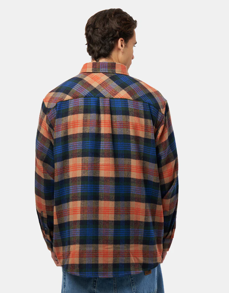 Carhartt WIP L/S Dern Shirt - Dern Check/Sycamore Tree - Image 5