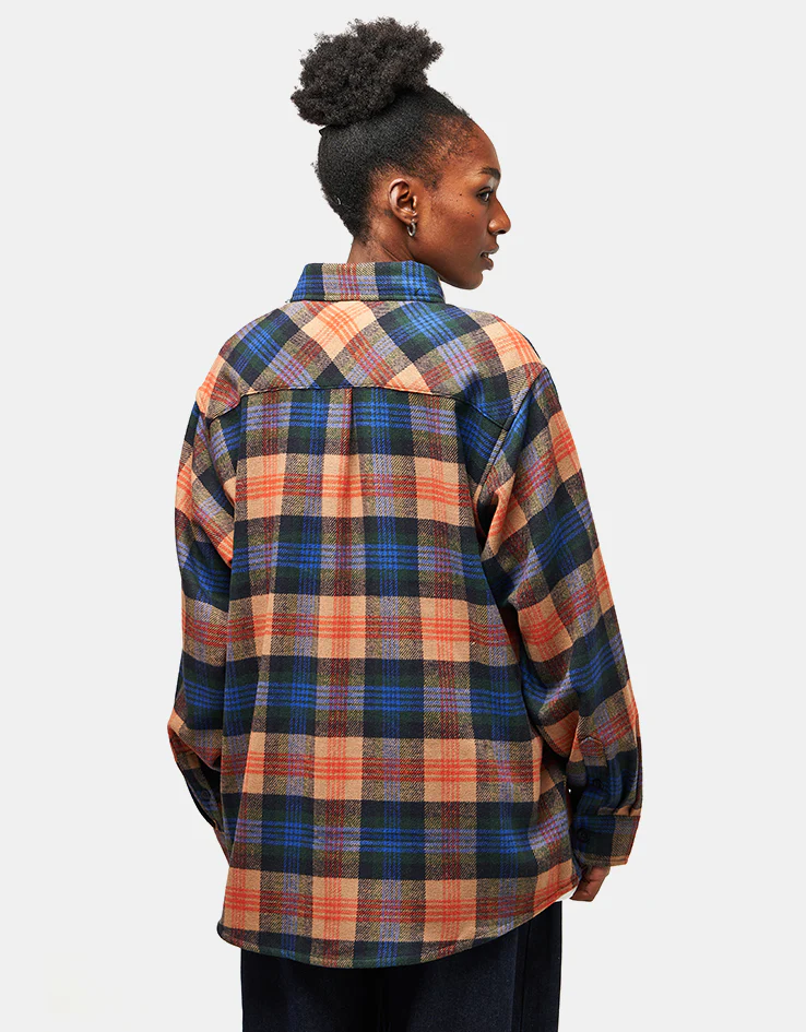 Carhartt WIP L/S Dern Shirt - Dern Check/Sycamore Tree - Image 8