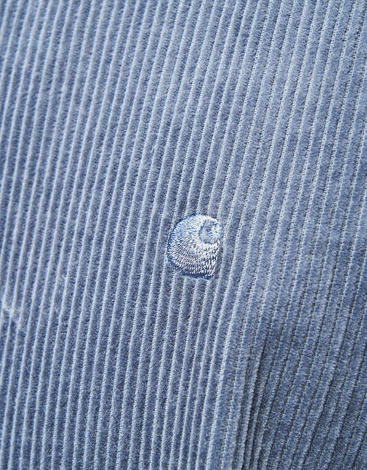 Carhartt WIP L/S Madison Cord Shirt - Angelite/Angelite - Image 6