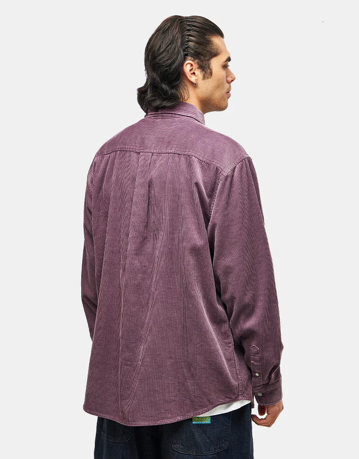 Carhartt WIP L/S Madison Cord Shirt - Phlox/Phlox - Image 3