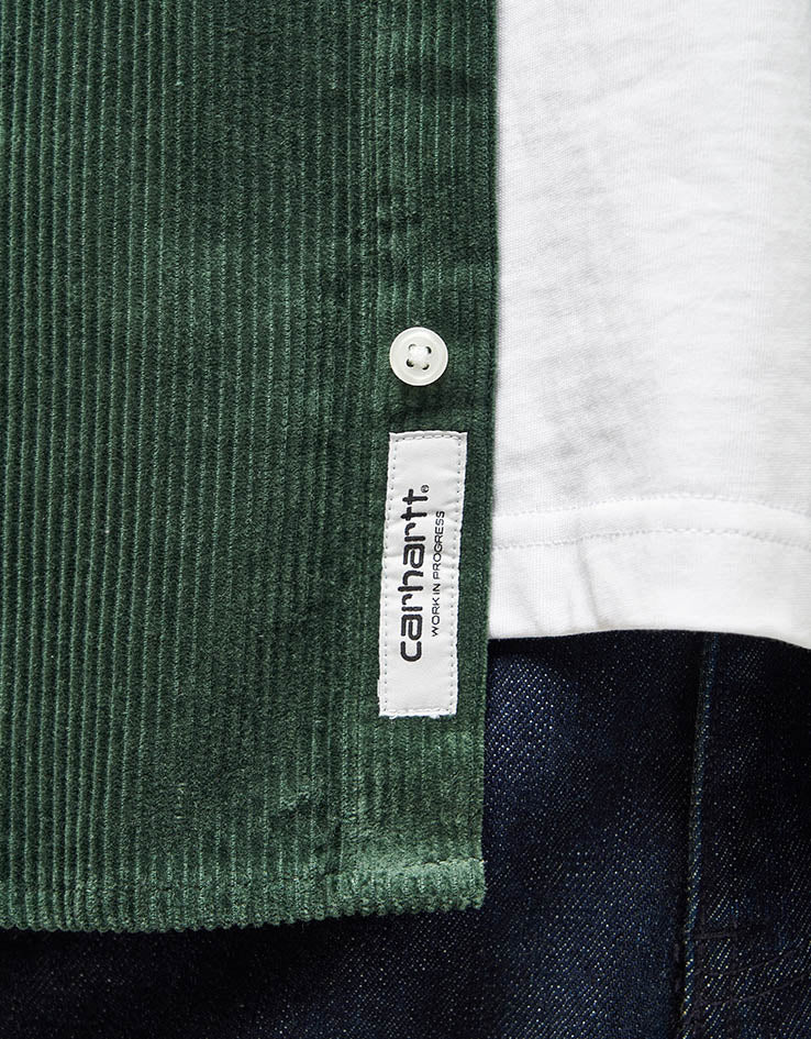 Carhartt WIP L/S Madison Cord Shirt - Sycamore Tree/Sycamore Tree - Image 7