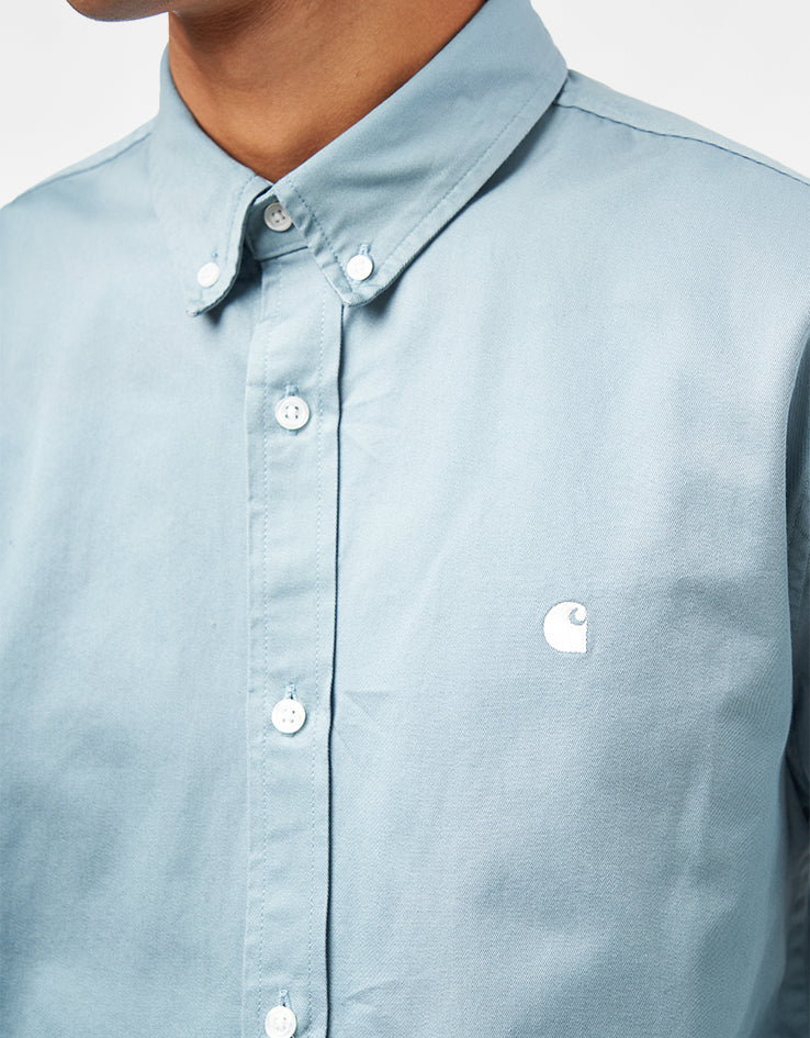 Carhartt WIP L/S Madison Shirt - Citadel/Wax - Image 4
