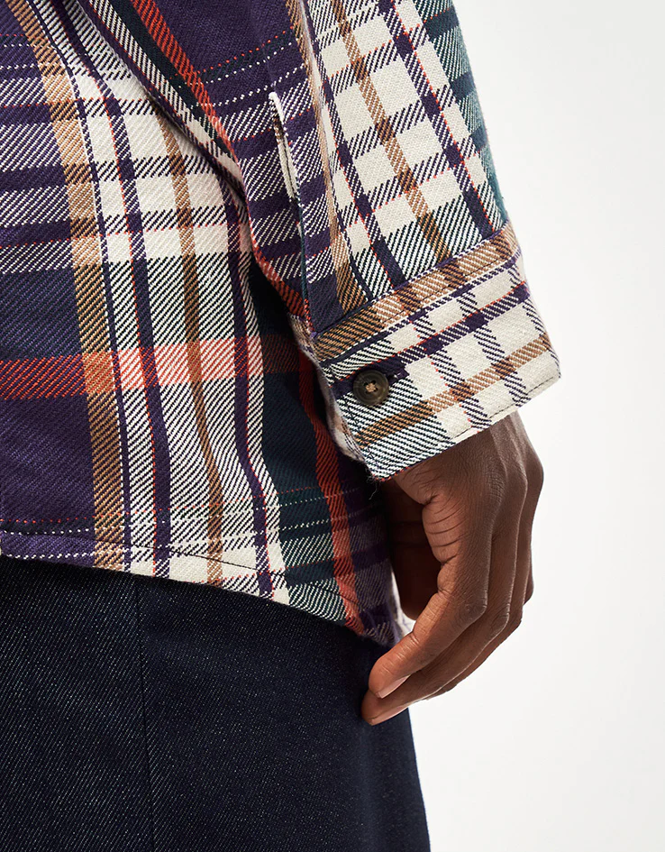 Carhartt WIP L/S Tamblyn Shirt - Tamblyn Check/Lakers - Image 5
