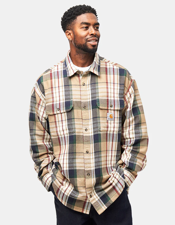Carhartt WIP L/S Tamblyn Shirt - Tamblyn Check/Leather