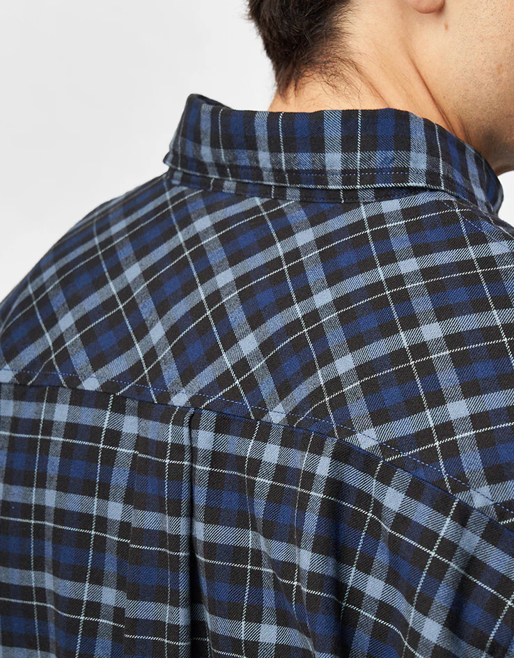 Carhartt WIP L/S Widmark Shirt - Widmark Check/Jupiter - Image 7
