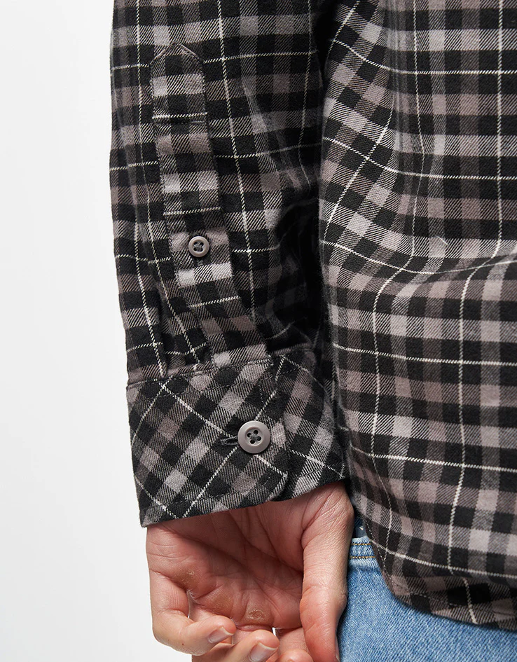 Carhartt WIP L/S Widmark Shirt - Widmark Check/Porphyry - Image 8
