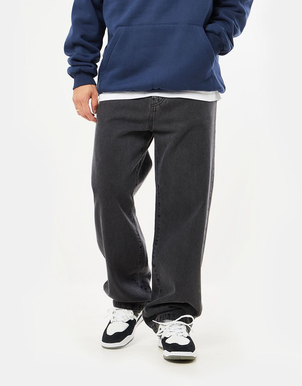 Carhartt WIP Landon Pant - Black (Heavy Stone Wash) - Image 3