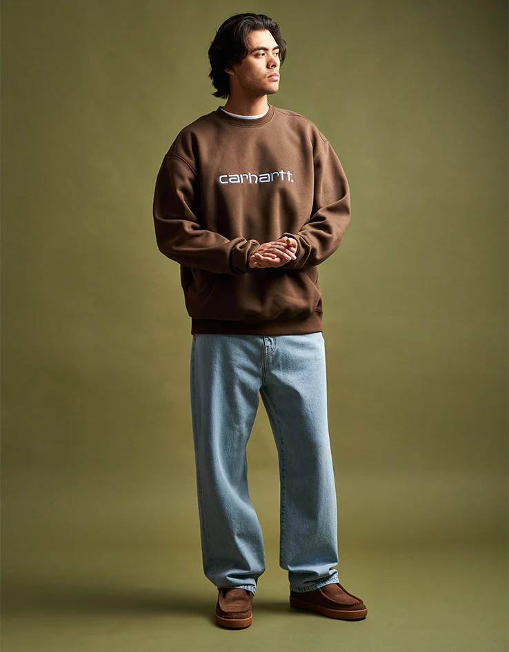 Carhartt WIP Landon Pant - Blue (Bleached) - Image 2