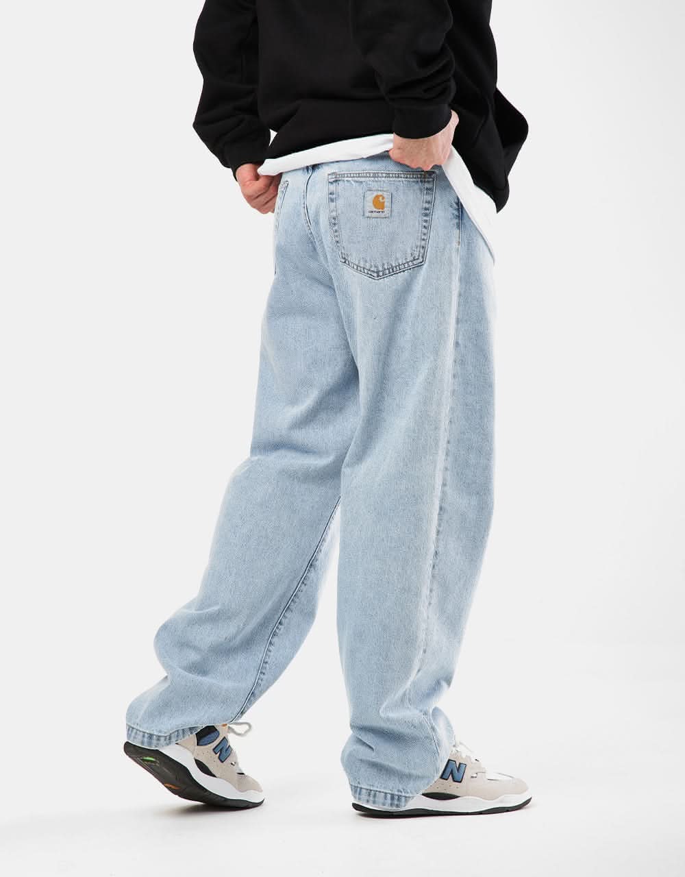 Carhartt WIP Landon Pant - Blue (Bleached) - Image 5