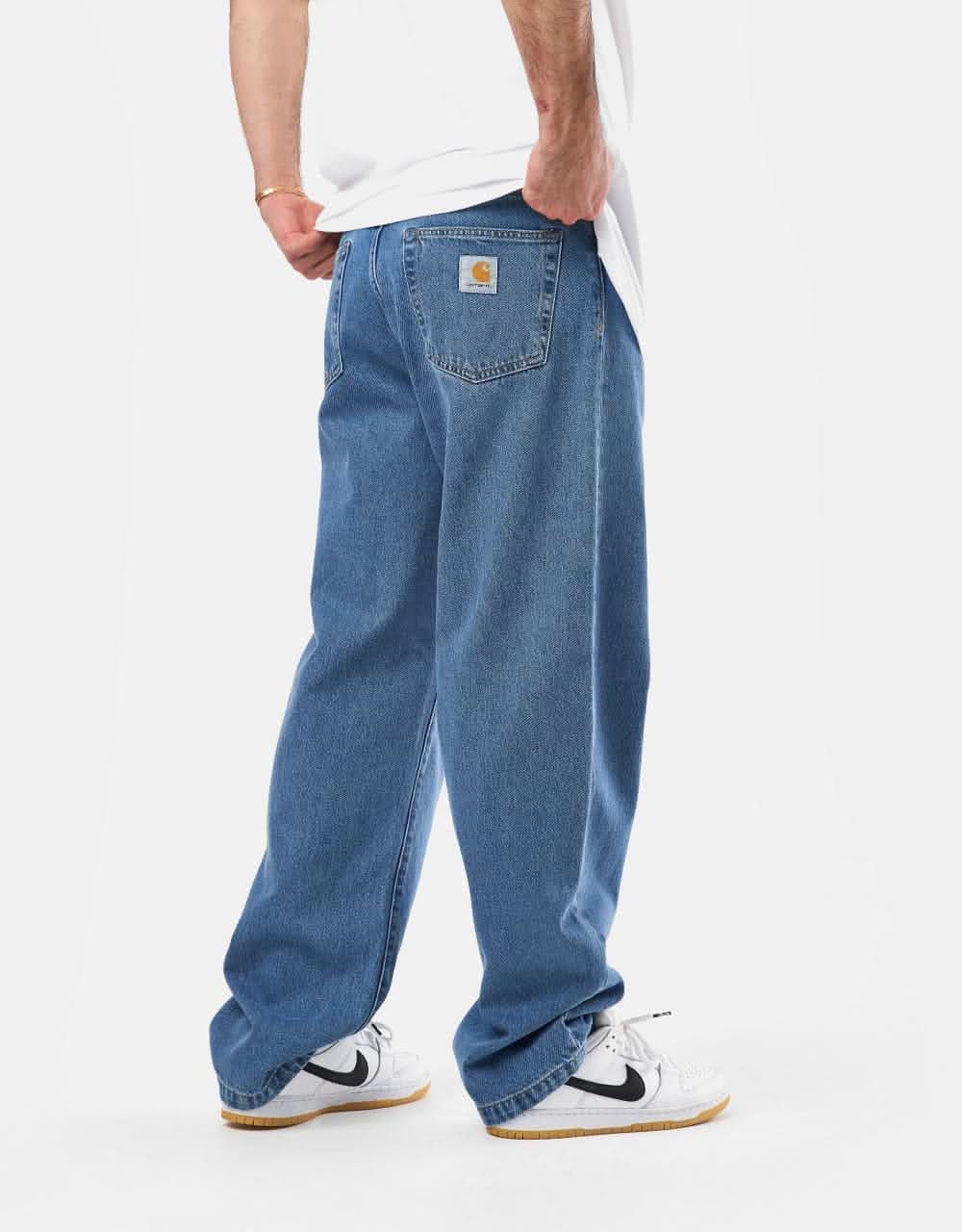 Carhartt WIP Landon Pant - Blue (Heavy Stone Wash) - Image 5